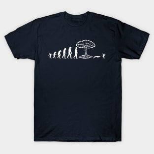 Evolution of man : nuclear blast T-Shirt